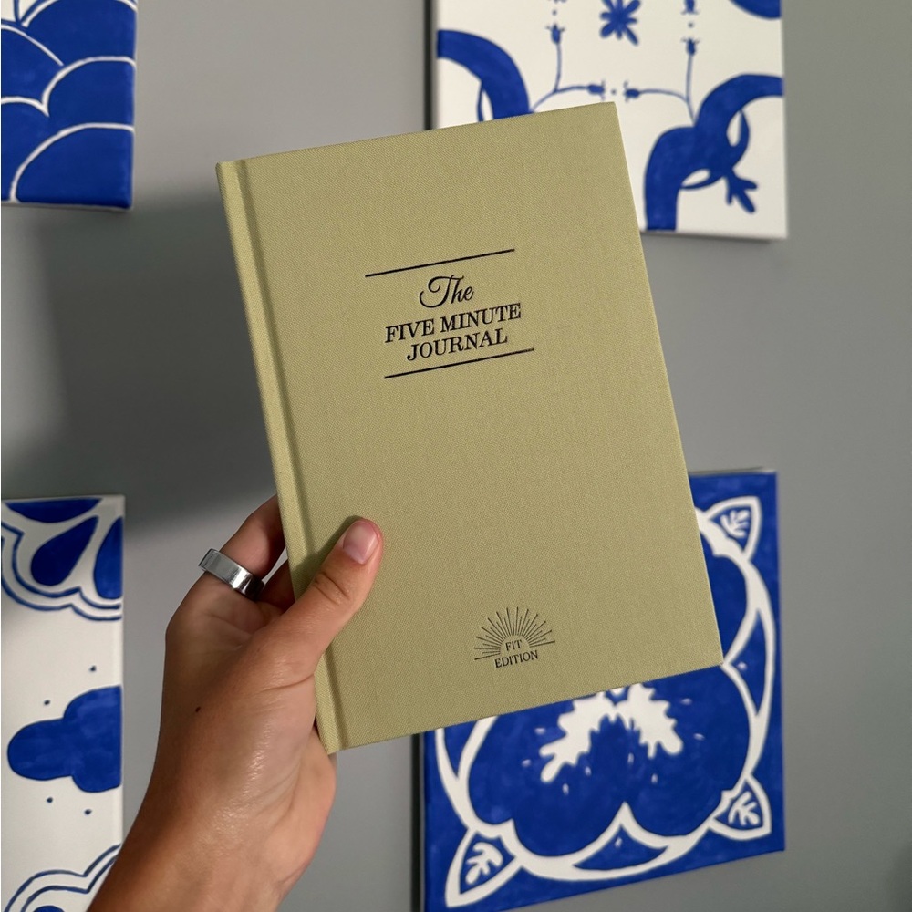 The five minute journal fitness edition agave green